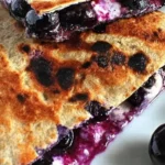 Blueberry Breakfast Quesadilla