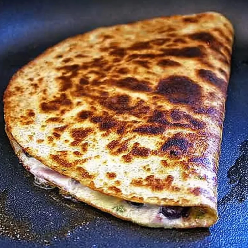 Blueberry Breakfast Quesadilla