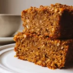 Breakfast Oatmeal Apple Cake
