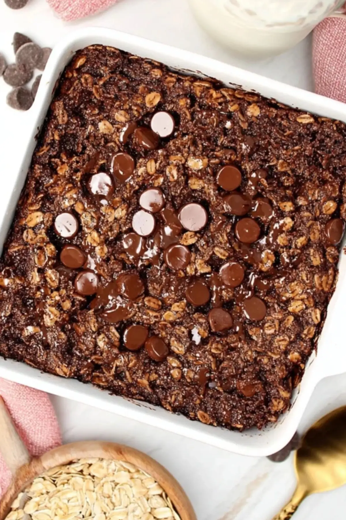 Brownie Baked Oatmeal