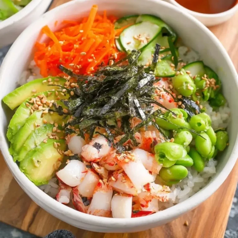 California Roll Sushi Bowls