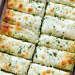 Cheesy Zucchini Breadsticks