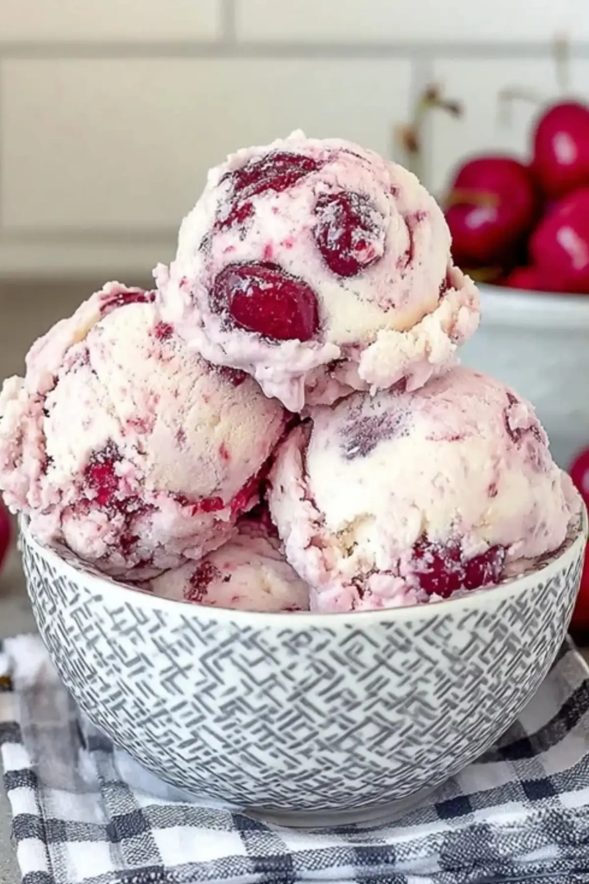 Cherry Vanilla Ice Cream Recipe