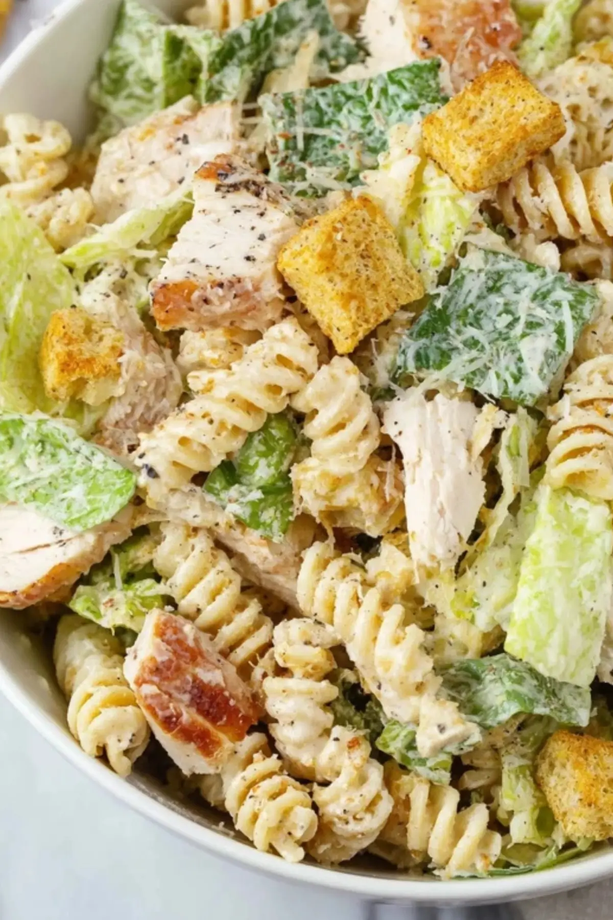 Chicken Caesar Pasta Salad
