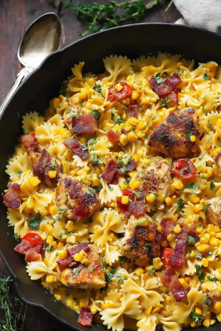 Chicken and Corn Pasta