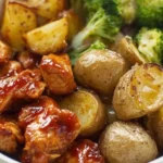 Chicken and Roasted Potato Bowl