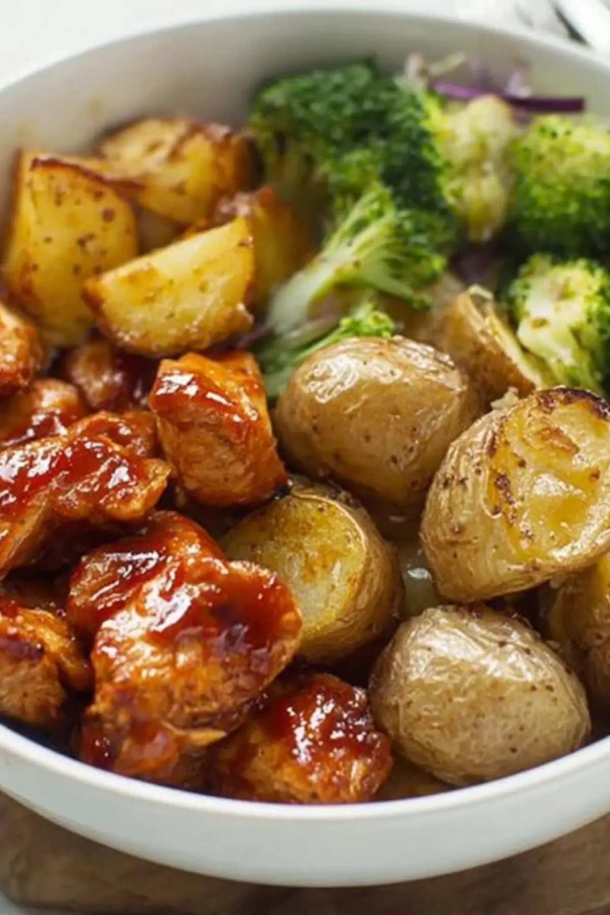 Chicken and Roasted Potato Bowl