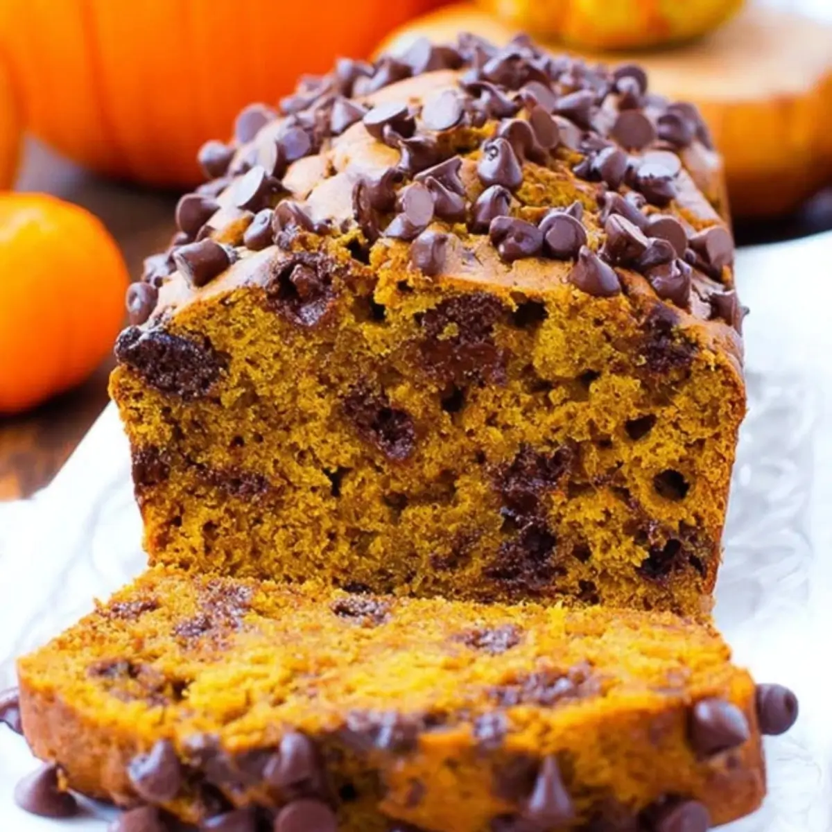 Chocolate Chip Pumpkin Bread