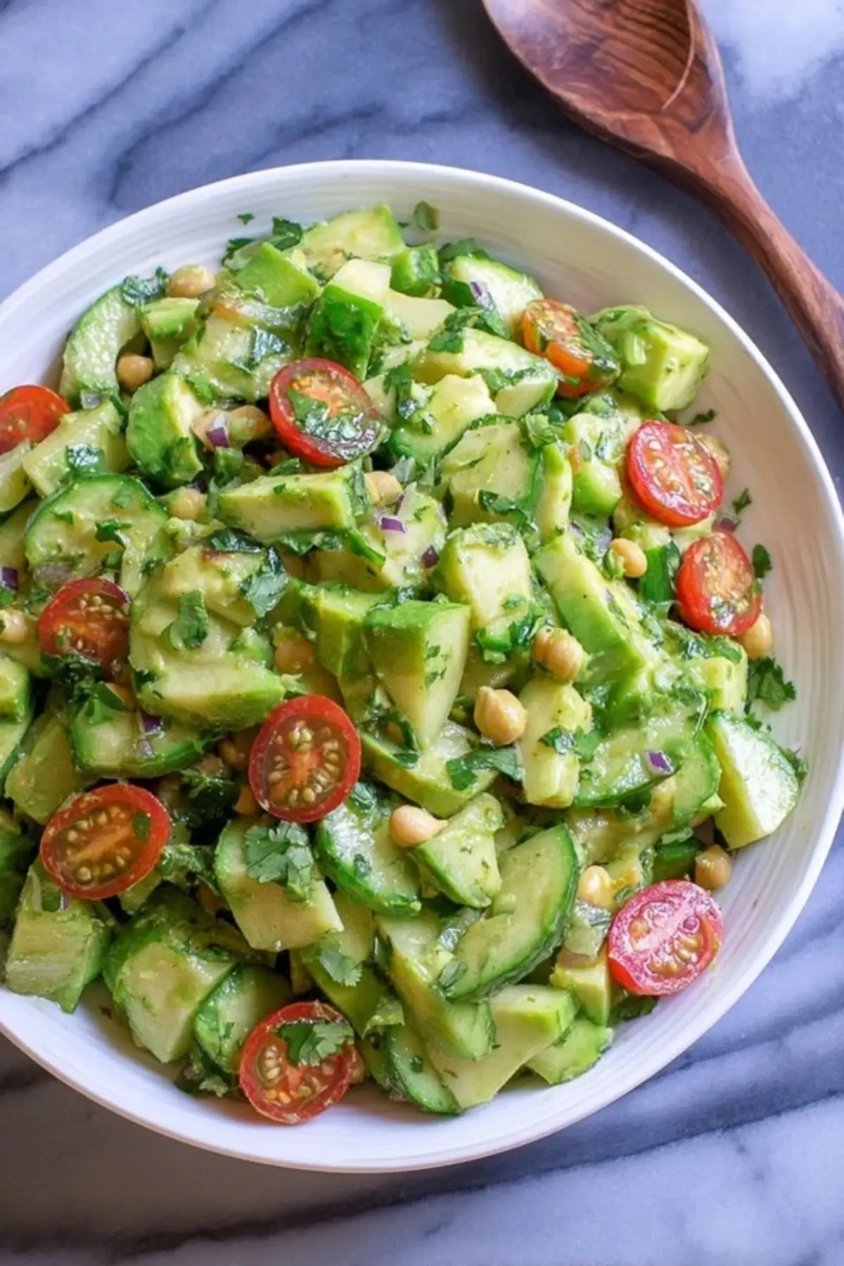 Cilantro Lime Cucumber Salad