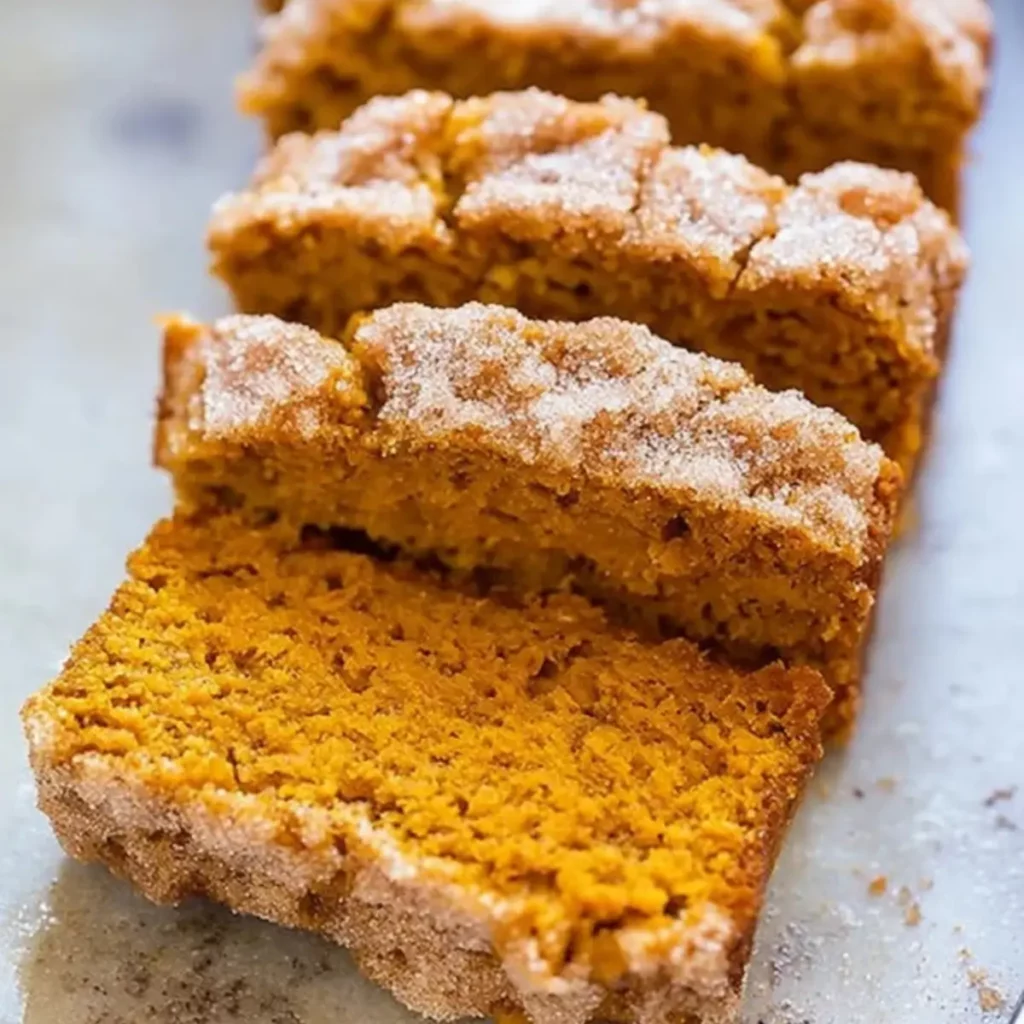 Cinnamon Sugar Pumpkin Bread