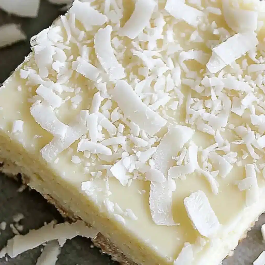 Coconut Lime Bars