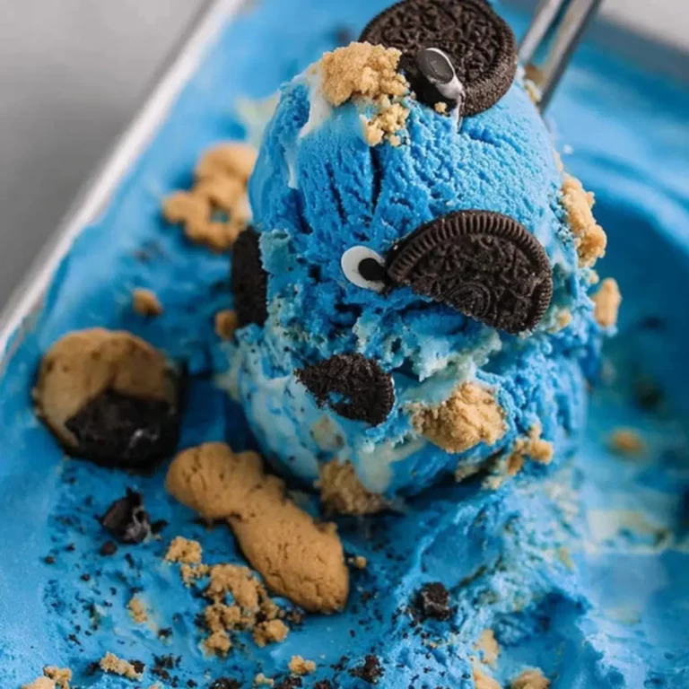 Cookie Monster Ice Cream