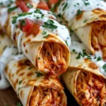 Cream Cheese Chicken Taquitos