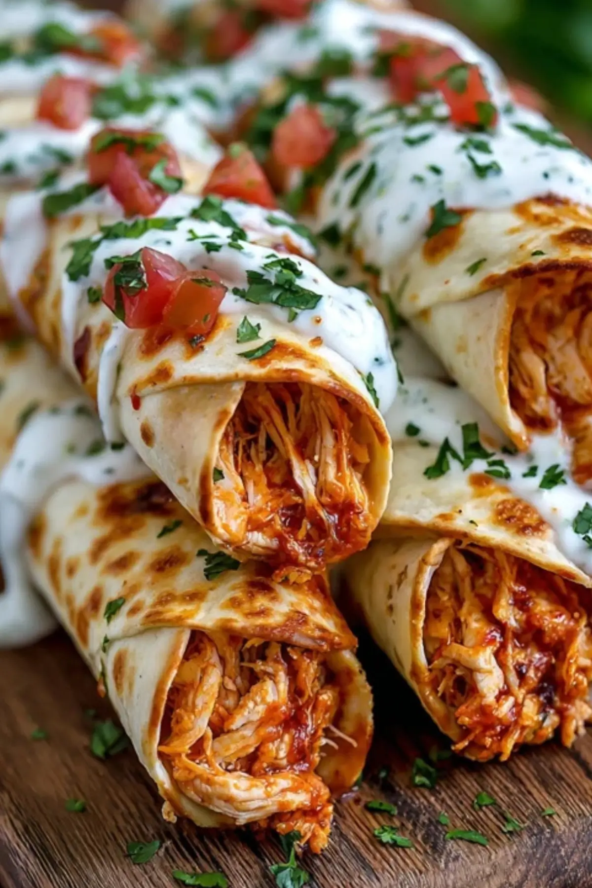 Cream Cheese Chicken Taquitos