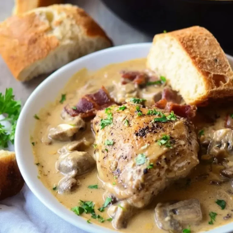 Creamy Coq Au Riesling
