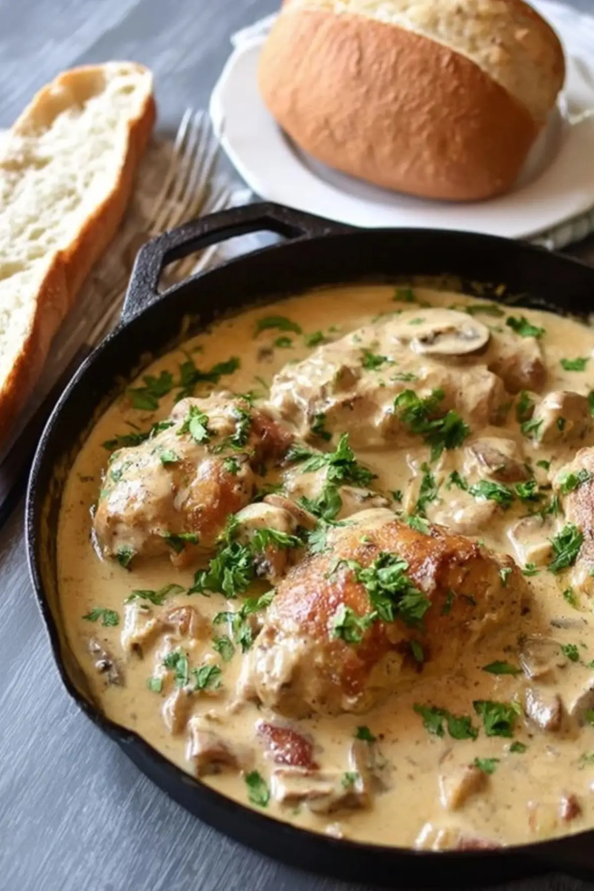 Creamy Coq Au Riesling