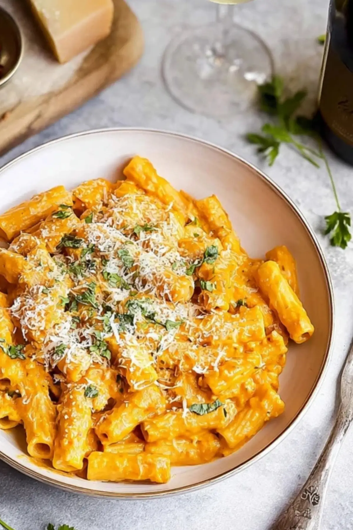 Creamy Pumpkin Pasta