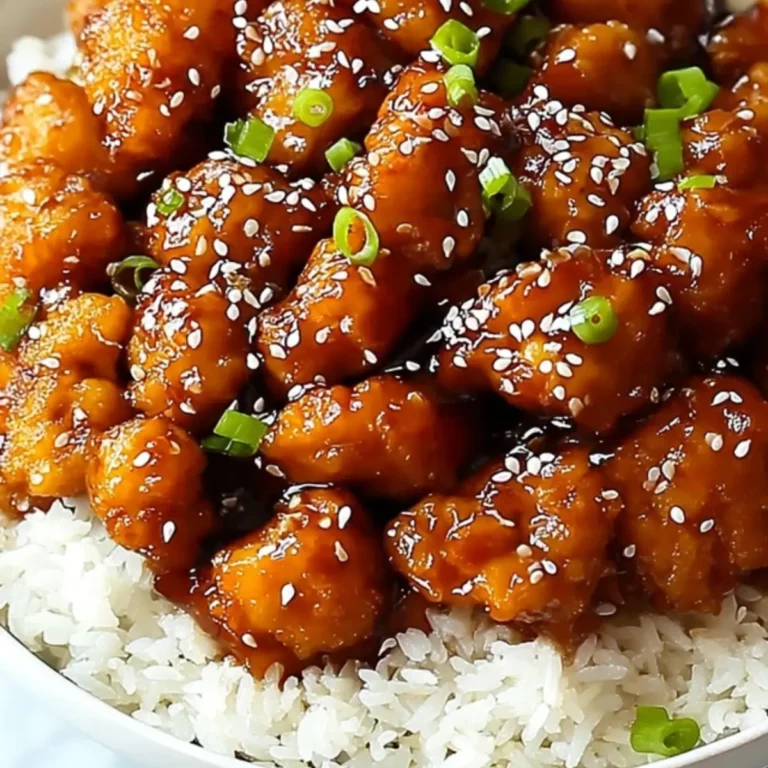 Crispy Chinese Honey Garlic Chicken