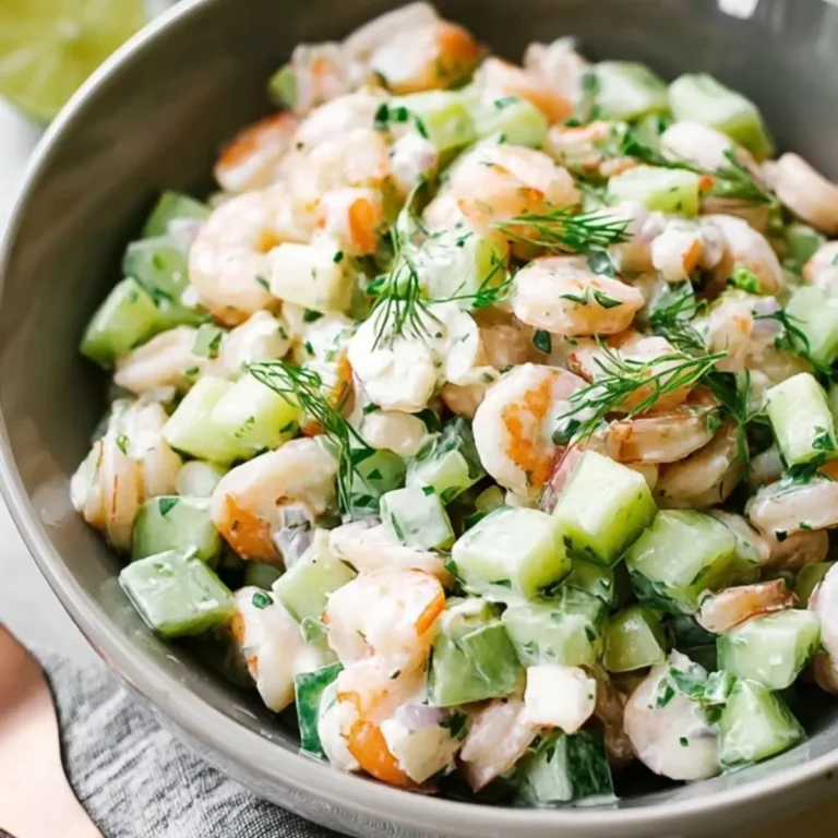 Cucumber Shrimp Salad