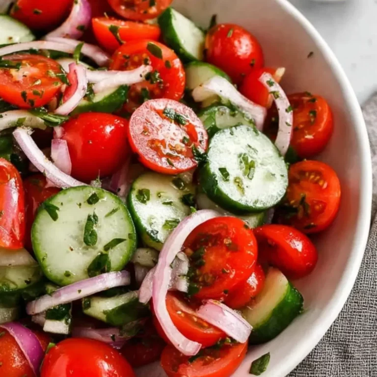 Cucumber Tomato Salad