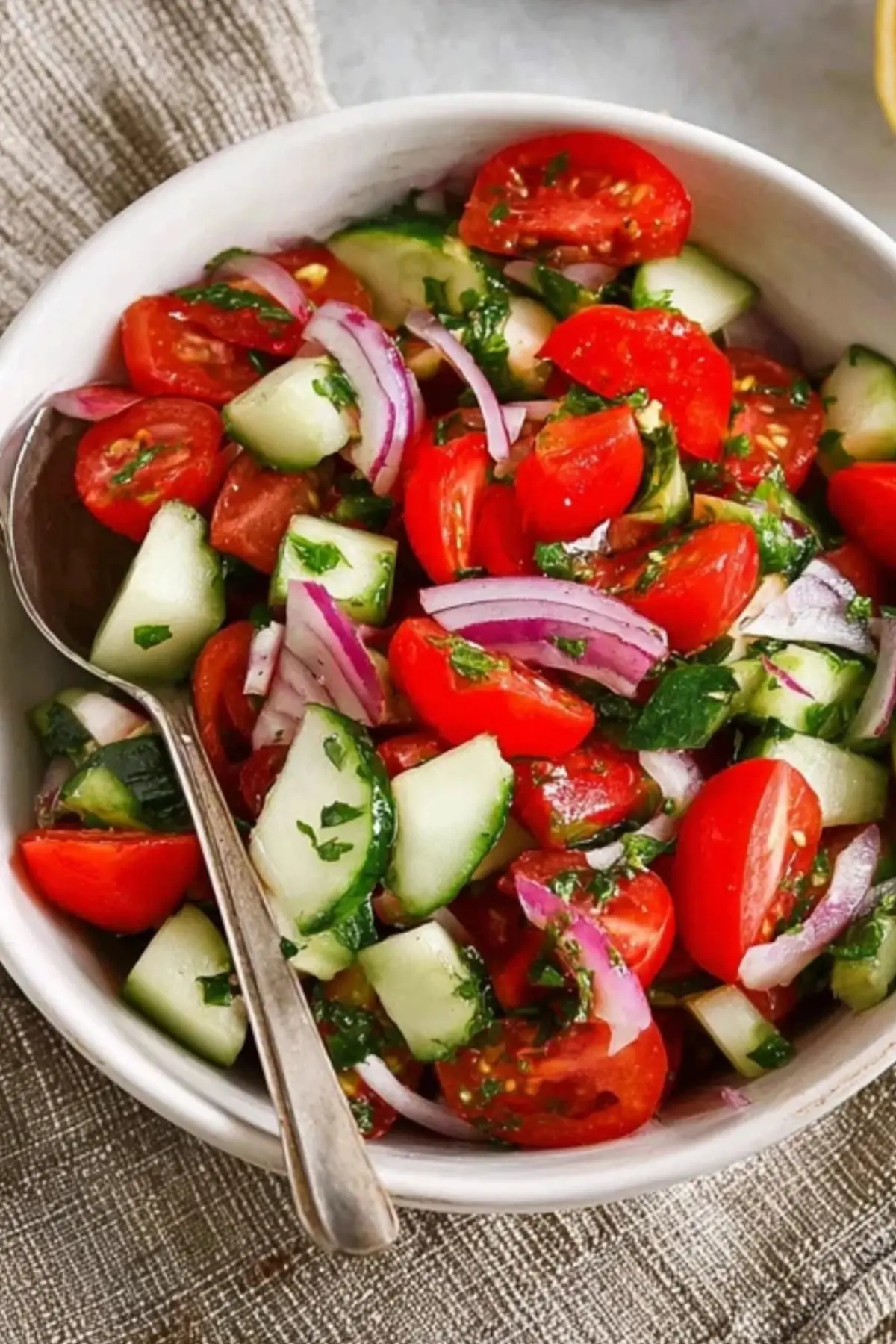 Cucumber Tomato Salad