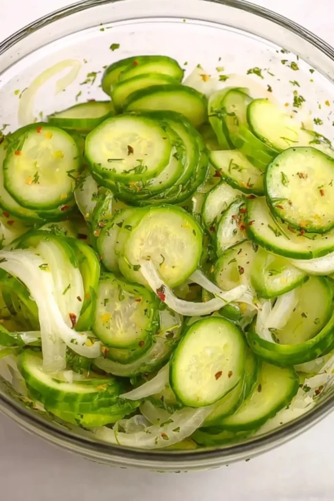 Cucumber Vinegar Salad