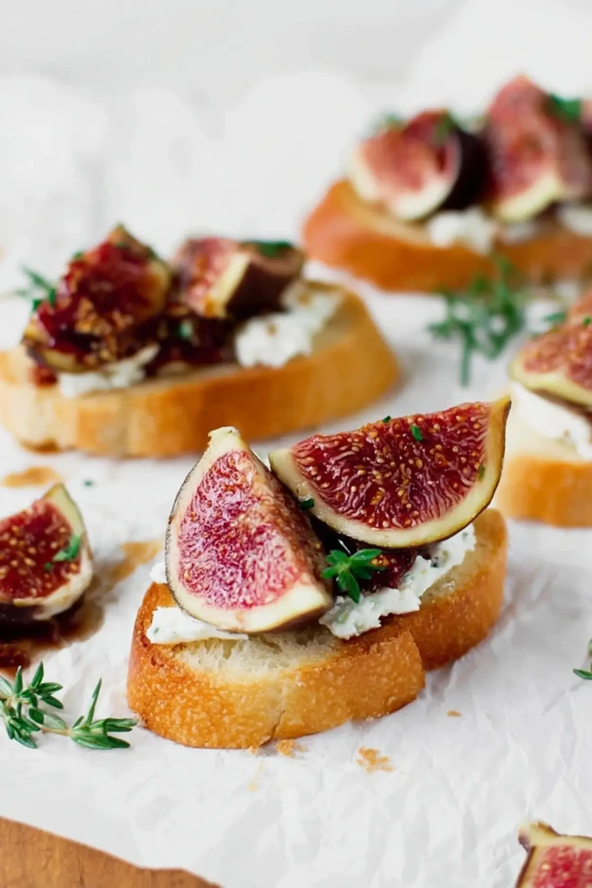 Fig and Goat Cheese Crostini