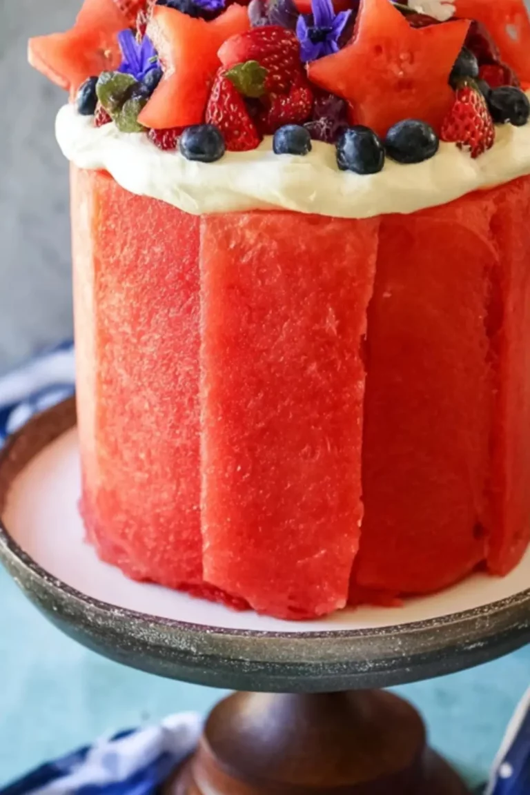 Fresh Watermelon Cake