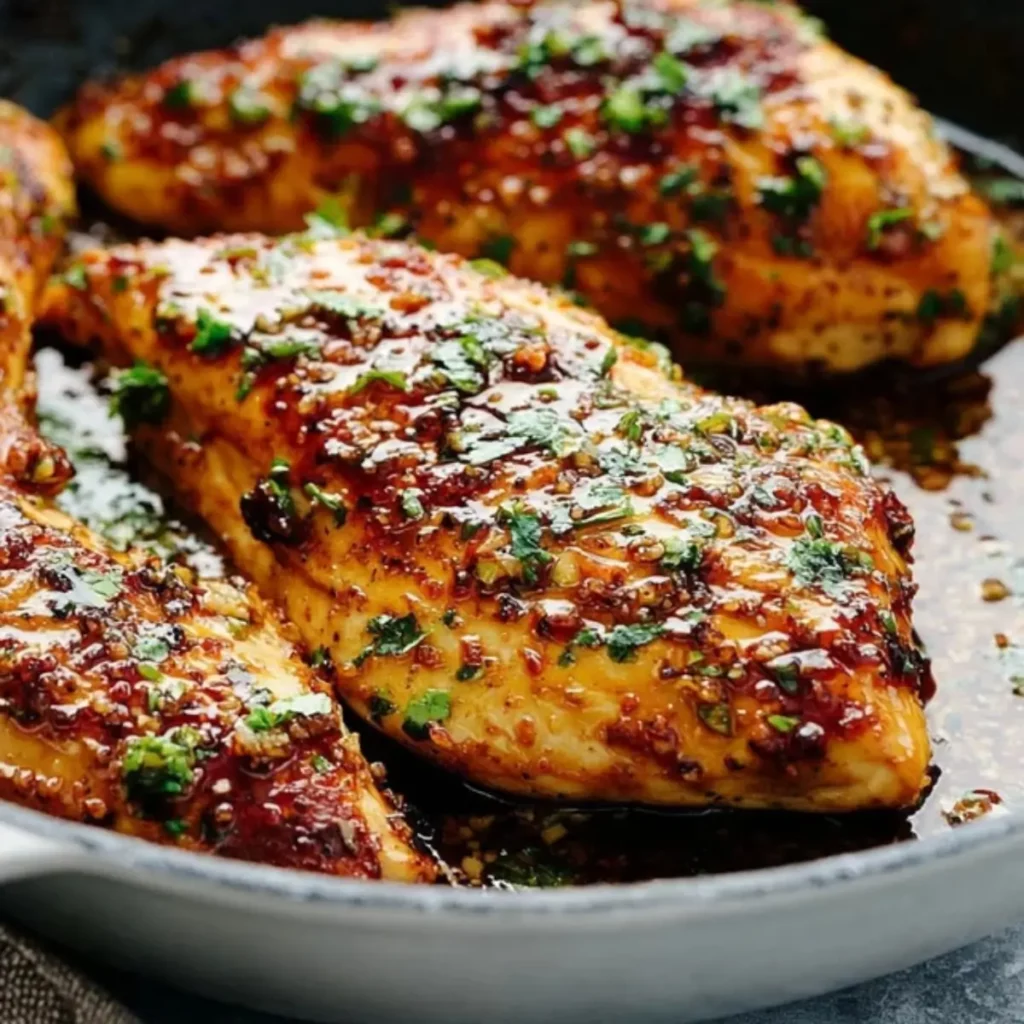 Garlic Butter Baked Chicken Breast