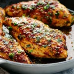 Garlic Butter Baked Chicken Breast
