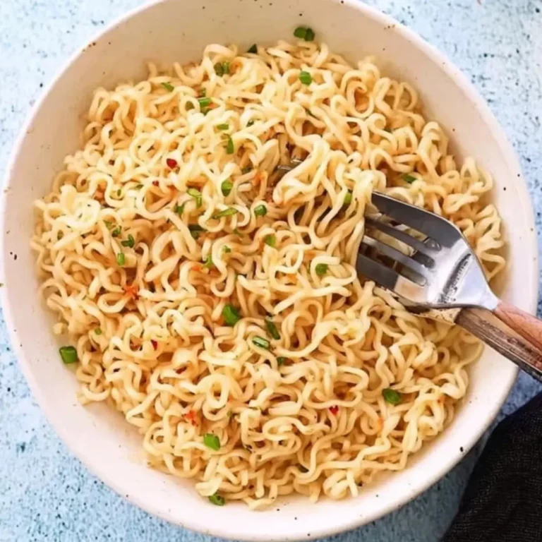 Garlic butter Ramen Noodles