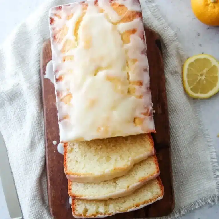 Greek Yogurt Lemon Loaf