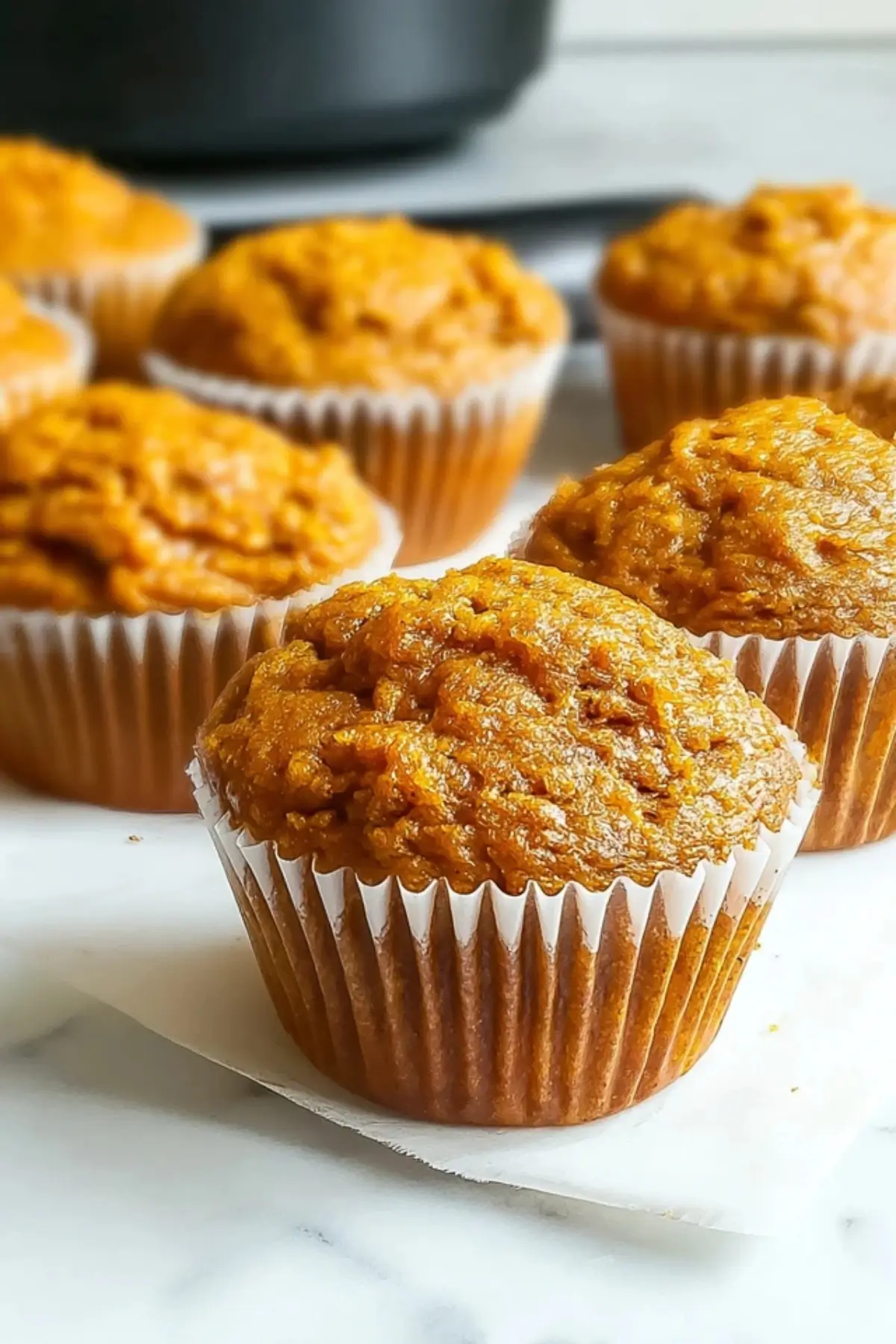 Greek Yogurt Pumpkin Muffins