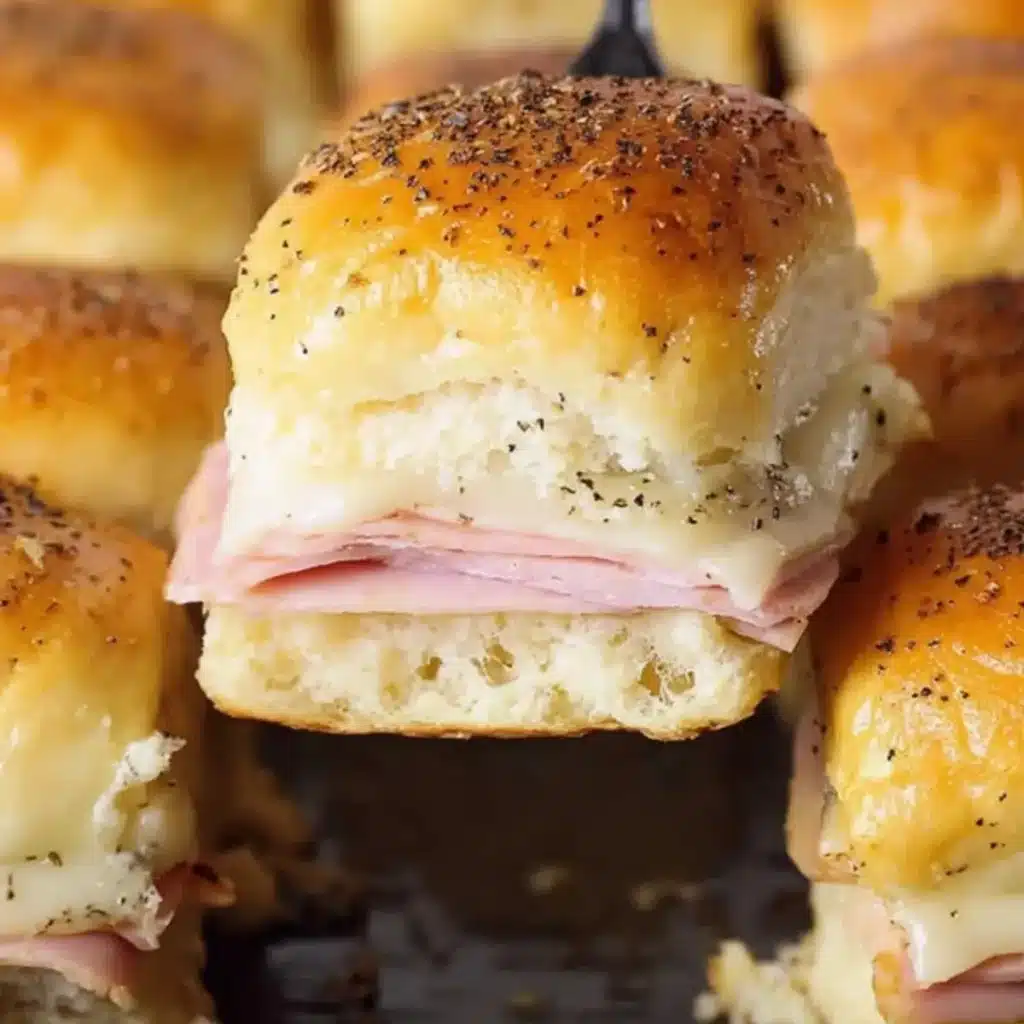 Ham and Havarti Cheese Sliders