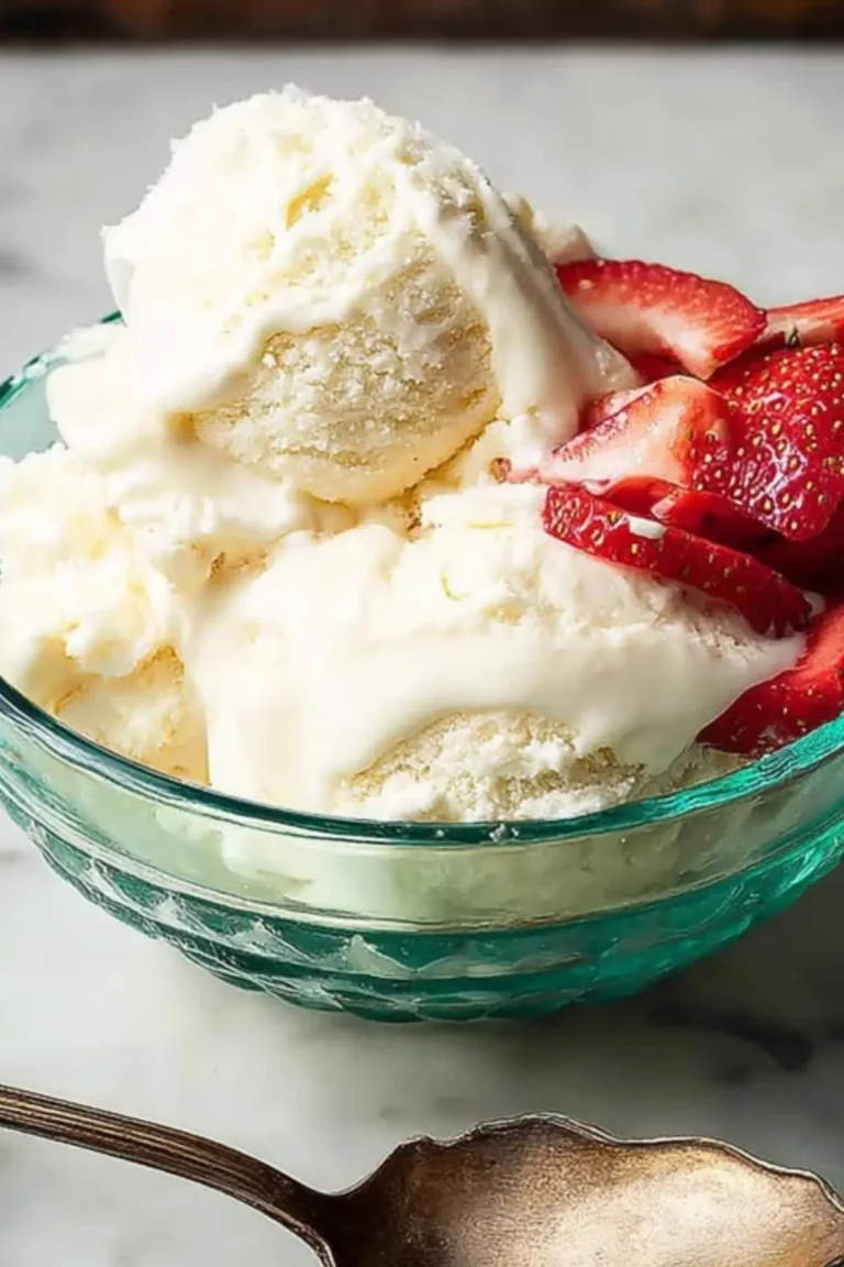 Homemade Vanilla Ice Cream