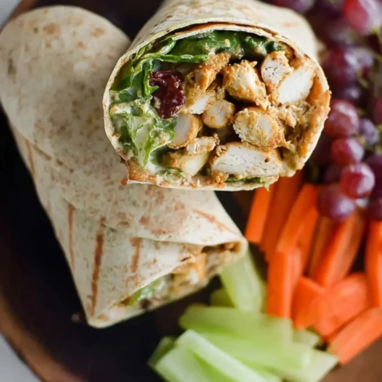 Honey Mustard Chicken Wraps