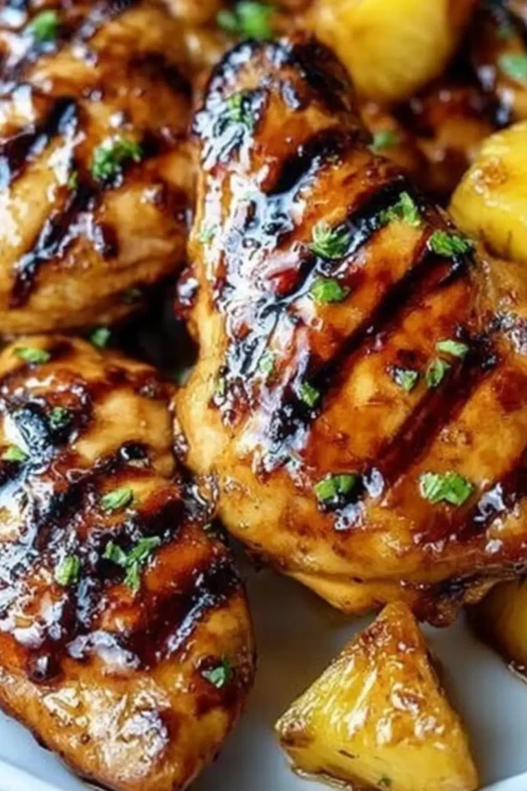 Honey Pineapple Grilled Chicken