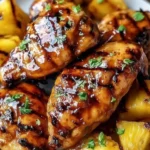 Honey Pineapple Grilled Chicken