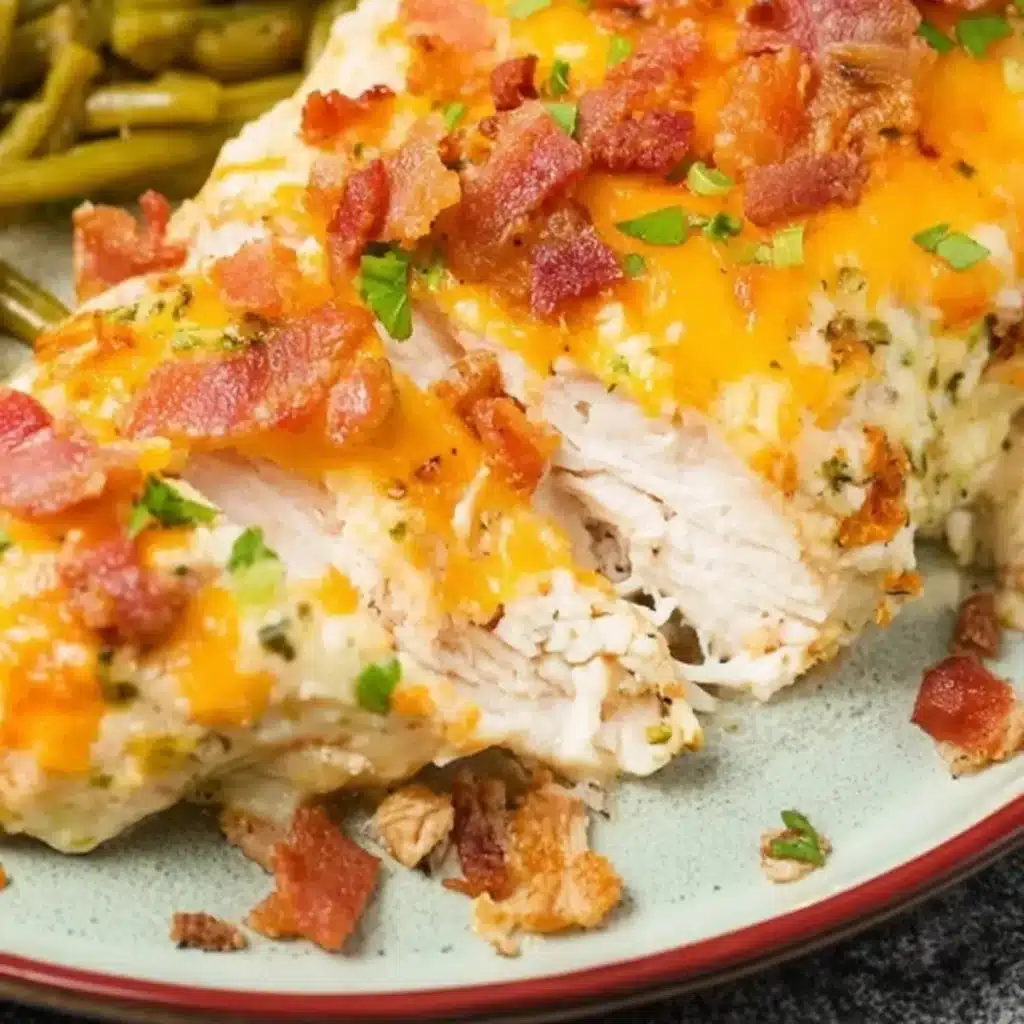 Keto Baked Crack Chicken