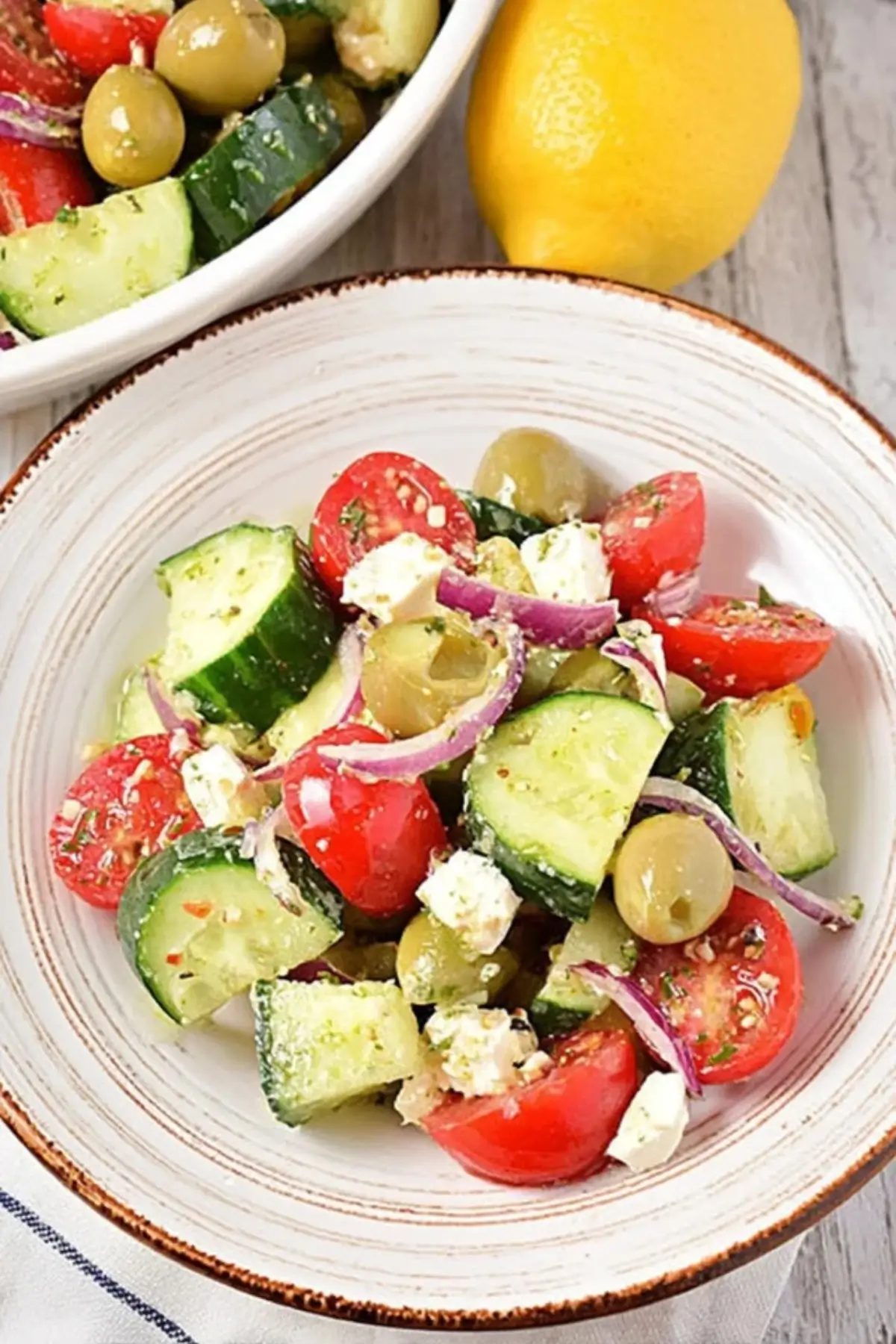Keto Greek Cucumber Salad