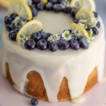 Lemon Blueberry Buttermilk Cake