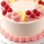 Lemon Raspberry Layer Cake