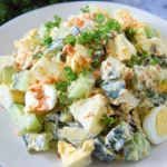 Low Carb Cucumber Egg Salad