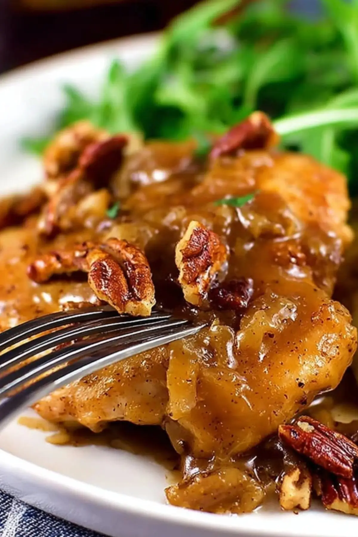 Maple Bourbon Pecan Chicken