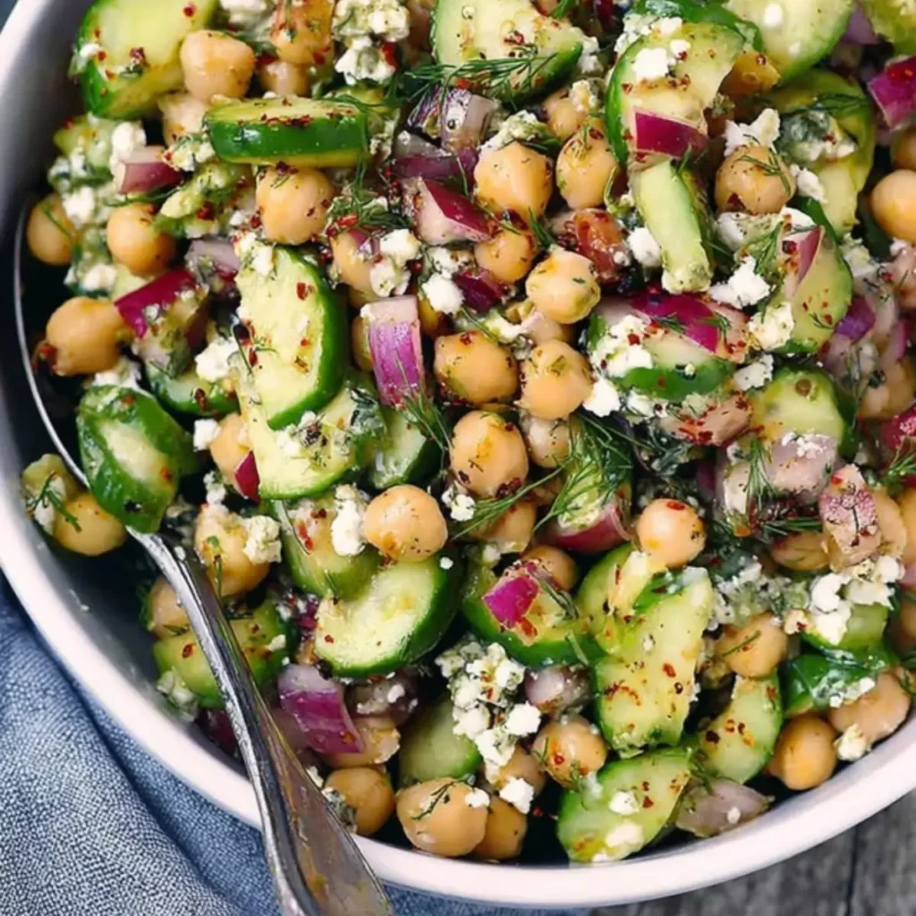Mediterranean Chickpea Salad