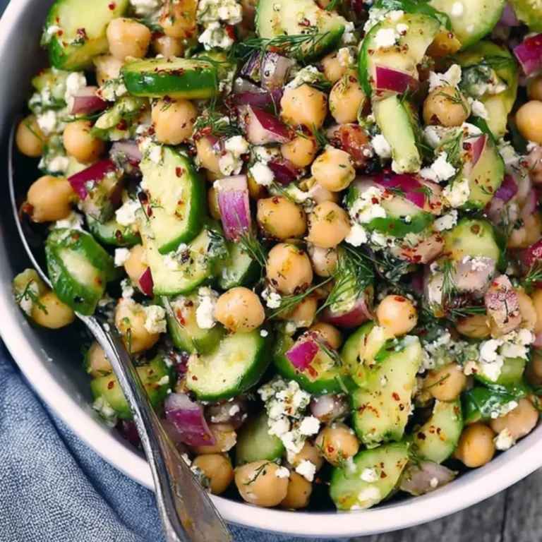Mediterranean Chickpea Salad