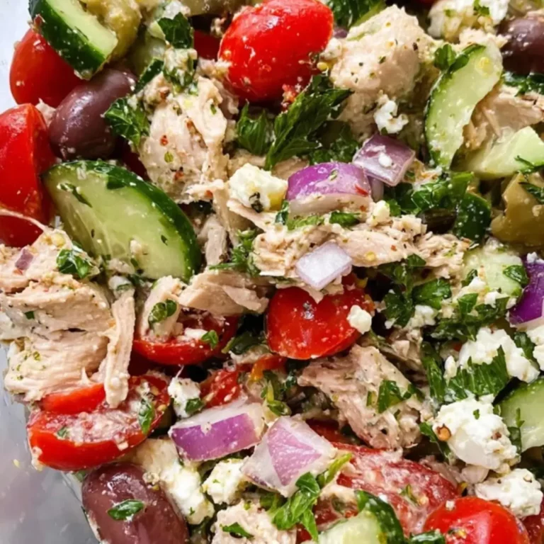 Mediterranean Tuna Salad