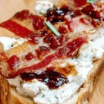 Million Dollar Bacon Goat Cheese Appetizer Log