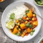 Moroccan Pumpkin & Chickpea Stew
