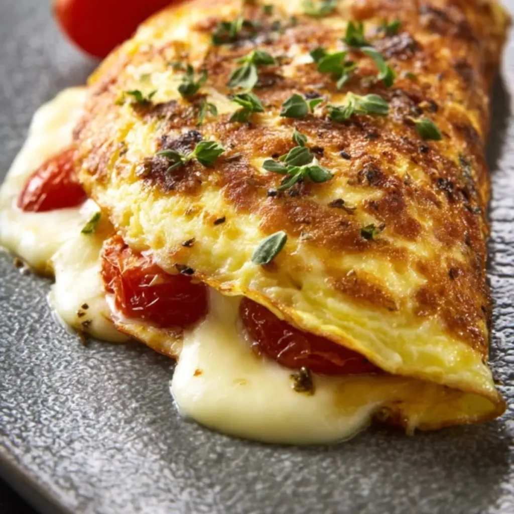 Mozzarella Cheese Omelette